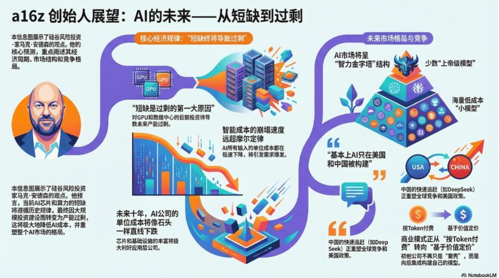 “短缺终将导致过剩”，a16z安德森2026年展望：AI芯片将迎来产能爆发与价格崩塌