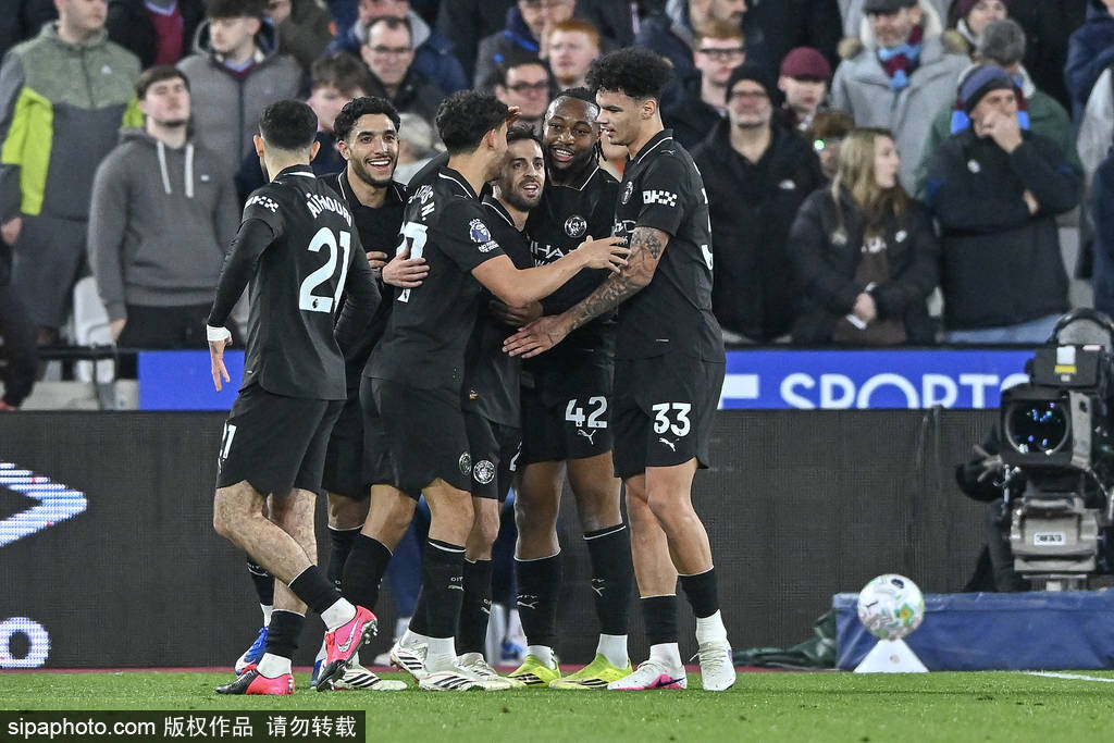 英超-再掉链子！B席破门 曼城1-1西汉姆落后阿森纳9分